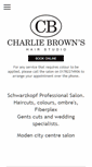 Mobile Screenshot of charliebrownshairstudio.com